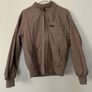 Vintage Members Only Pale Lavender Gray Jacket